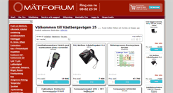 Desktop Screenshot of maetforum.se